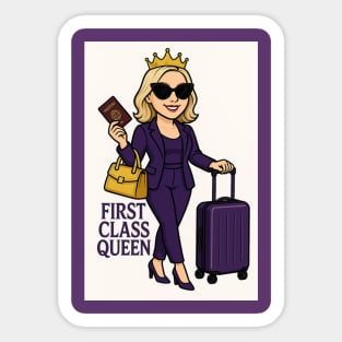 FirstClassQueen Sticker